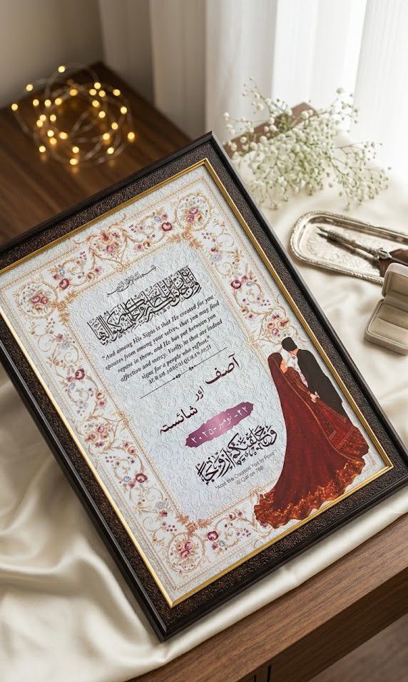 Nikah Frame