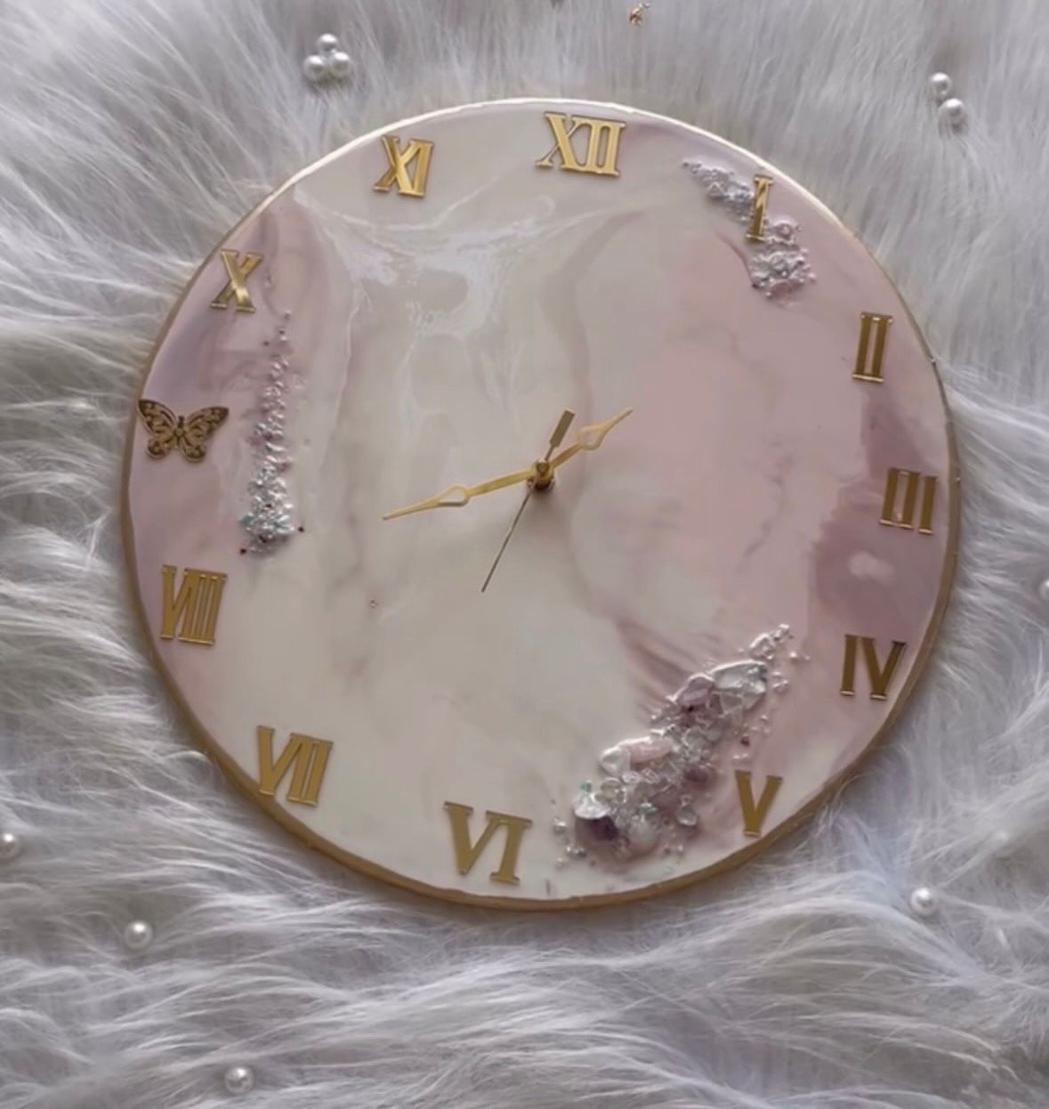 Resin Wall Clock